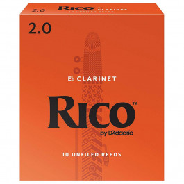   RICO RBA1020 Eb Clarinet #2.0 (10 шт.)