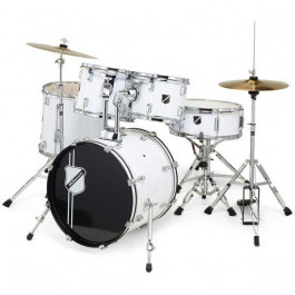   Millenium Focus 18 Drum Set White