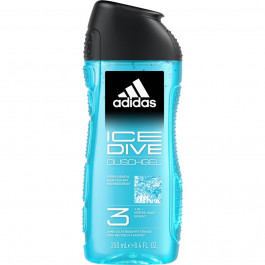   Adidas Гель для душа Аdidas 3 в 1 Body, Hair And Face Ice Dive 250 мл (3607340723902)