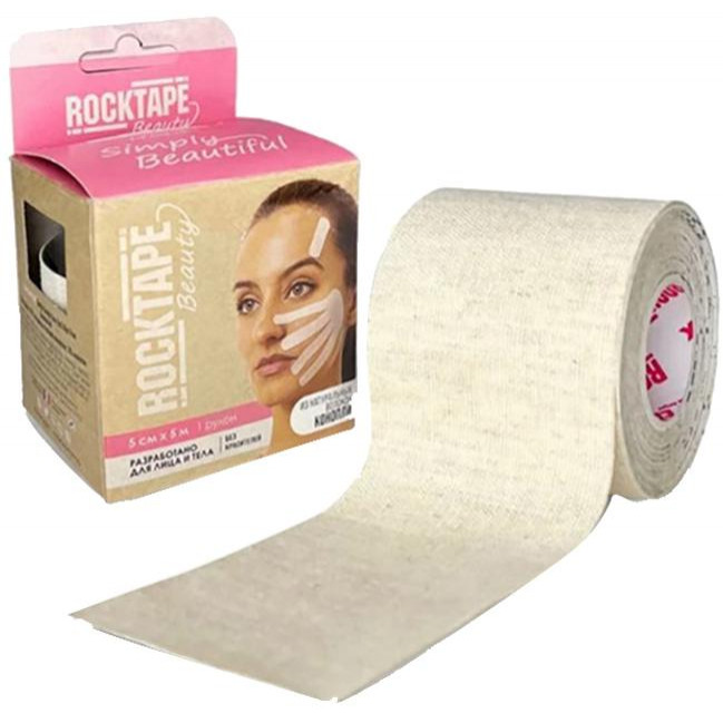 RockTape Кінезіо тейп  Beauty Hemp 5x5 - зображення 1