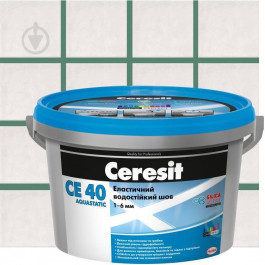   Ceresit СЕ 40 Aquastatic 2 кг зеленый