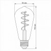 VIDEX LED Filament ST64FASD 5W E27 2200K диммерная (VL-ST64FASD-05272) - зображення 3