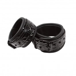   NS Novelties Наручники  Wrist Cuffs, чорний (NN18464)