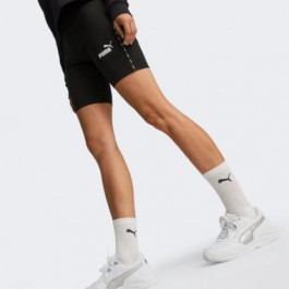   PUMA Чорні жіночі шорти  POWER Tape 7" Short Leggings 674229/01