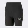 PUMA Чорні жіночі шорти  POWER Tape 7" Short Leggings 674229/01 - зображення 5