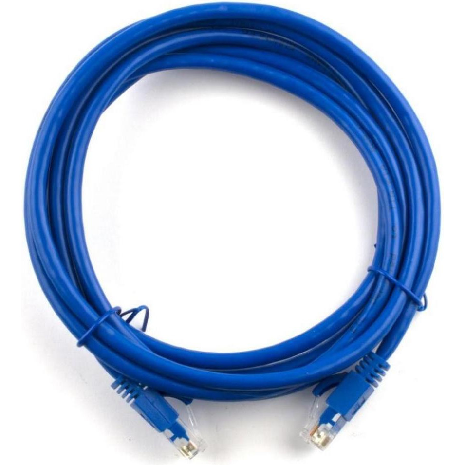 Ritar UTP RJ-45 Cat.6 5m Blue (PCR-CU6/5Be) - зображення 1