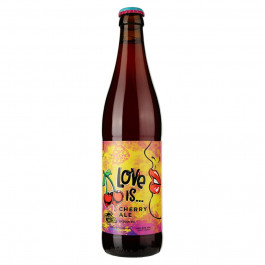   Forever Пиво  Love is Cherry Ale світле нефільтроване 0.5 л (4820183002136)