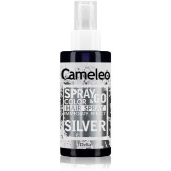 Delia Cosmetics Cameleo Spray & Go тонуючий спрей для волосся відтінок Silver 150 мл - зображення 1