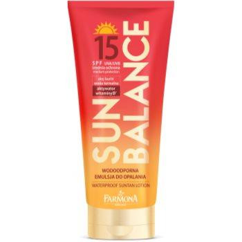 Farmona Sun Balance водостійке молочко для засмаги SPF 15 150 мл - зображення 1