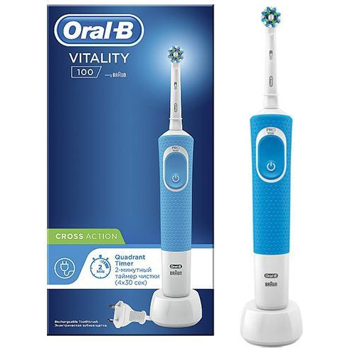 Oral-B Vitality D100 Sensitive Clean Blue - зображення 1