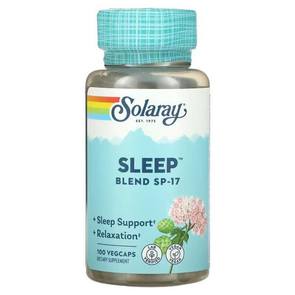 Solaray Sleep Blend SP-17 Veg Caps (100 капс) - зображення 1