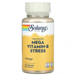   Solaray Mega Vitamin-B Stress Veg Caps (60 капс)