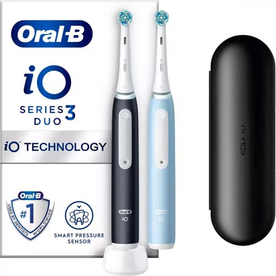 Oral-B iO Series 3 Duo Black & Blue - зображення 1