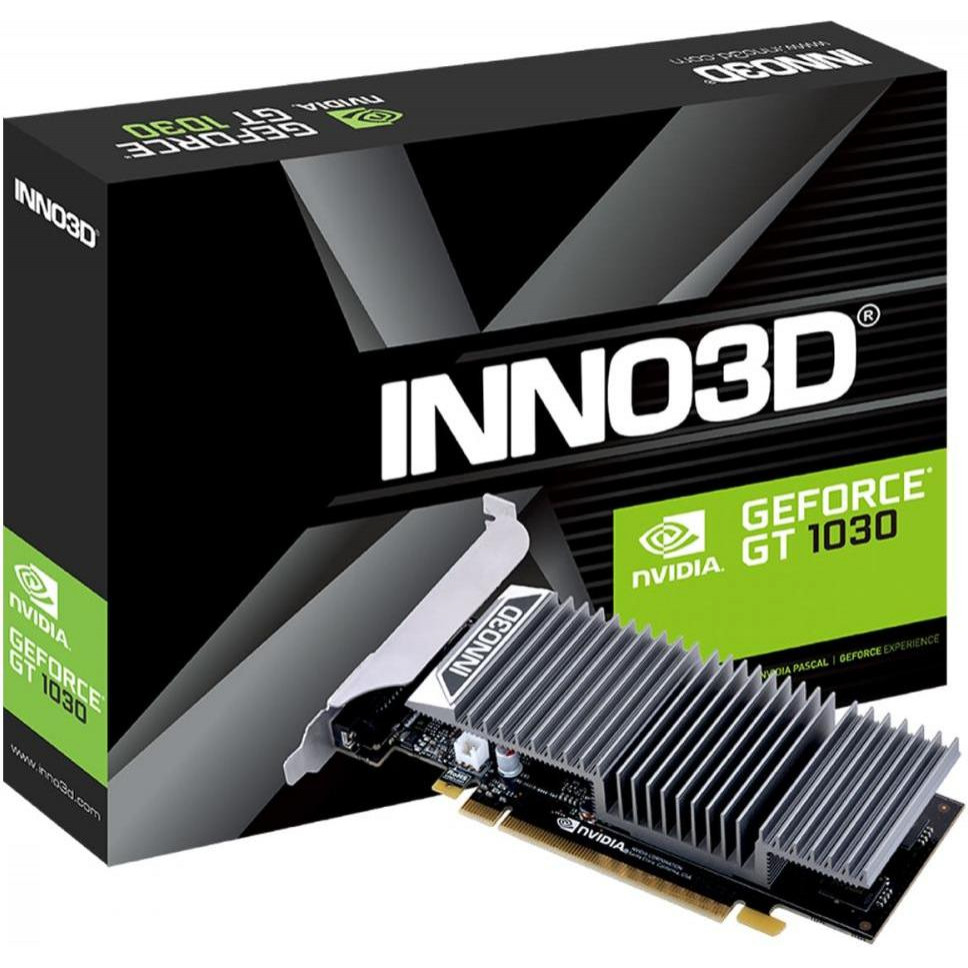 INNO3D GeForce GT 1030 0dB (N1030-1SDV-E5BL) - зображення 1