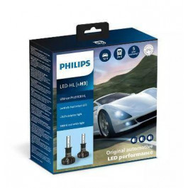   Philips H3 Ultinon Pro9100 +350% X2 12/24V 20W (11336U91X2)