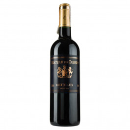   Chateau du Cornet Вино червоне  Bordeaux Rouge AOC сухе 11-14.5% 0.75 л (3176481021883)