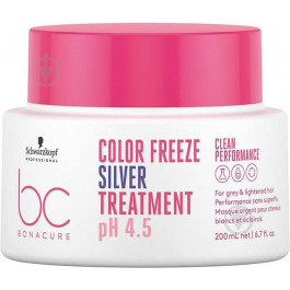   Schwarzkopf Маска  BC Bonacur Freeze Silver для нейтралізації небажаної жовтизни волосся 200 мл (4045787725636)