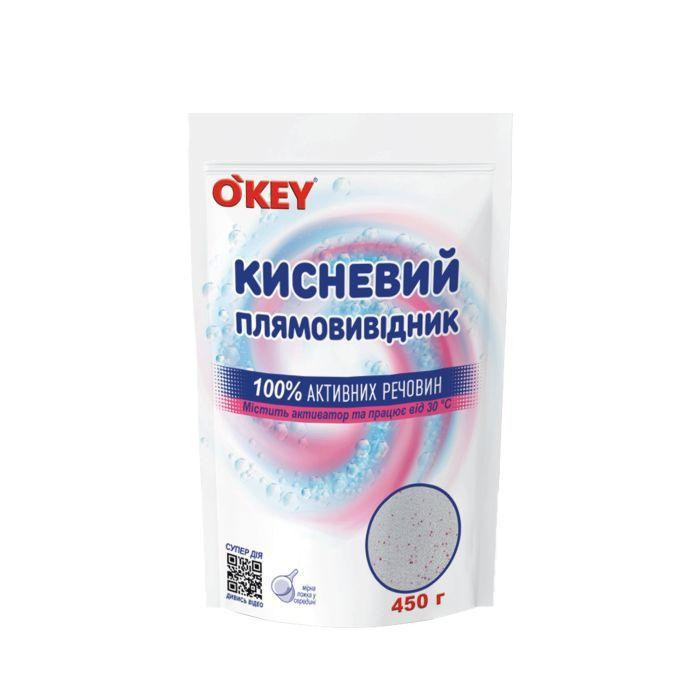 O'key Засіб для видалення плям  Кисневий 100% 450 г (4820049384321) - зображення 1