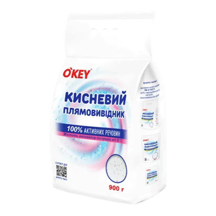 O'key Засіб для видалення плям  Кисневий 100% 900 г (4820049384253) - зображення 1