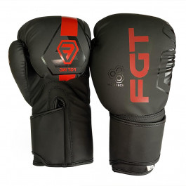   Newt Рукавички боксерські Fight Gear Team 10oz чорні (NE-BOX-F-10-B)