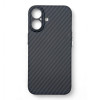 BeCover Чохол-накладка  Carbonite Case (MagSafe) для Apple iPhone 16 Black (712067) - зображення 1