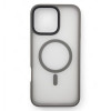 BeCover Чохол-накладка  Metal Buttons Case (MagSafe) для Apple iPhone 16 Pro Gray (712098) - зображення 1