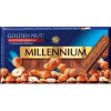 Millennium Шоколад Gold молочный с цельным фундуком 100 г (4820005193059) - зображення 1