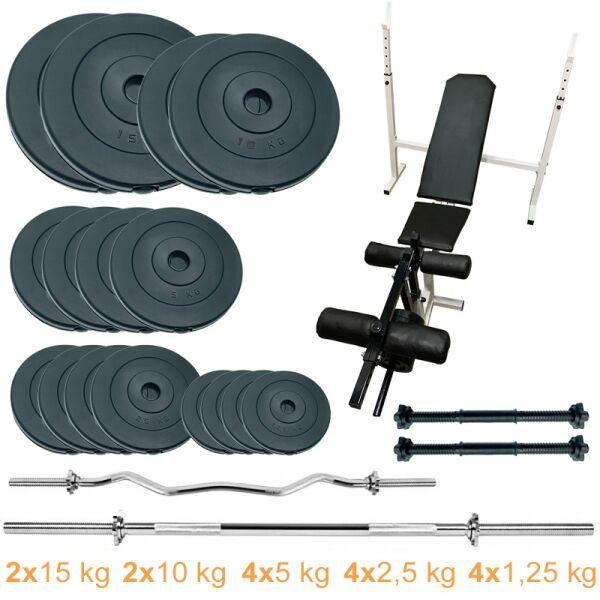 Newt Gym Scott Plus Set Pro 100 kg - зображення 1