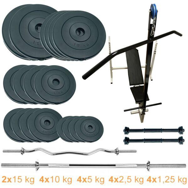 Newt Gym Scott Plus Set Pro T 120 kg - зображення 1