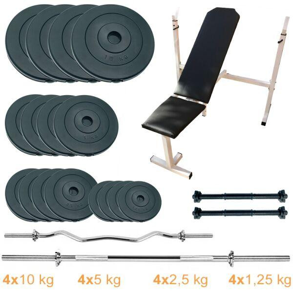 Newt Gym Set Pro 90 kg - зображення 1