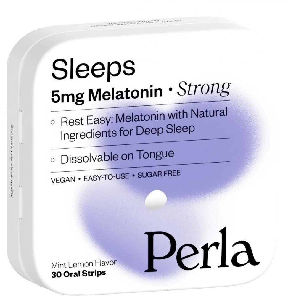 Perla Helsa Sleeps Strong зі смаком м'яти 5 мг 30 шт. - зображення 1