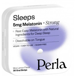   Perla Helsa Sleeps Strong зі смаком м'яти 5 мг 30 шт.