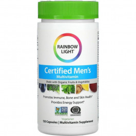   Rainbow Light Certified Men's Multivitamin 120 вегетаріанських капсул