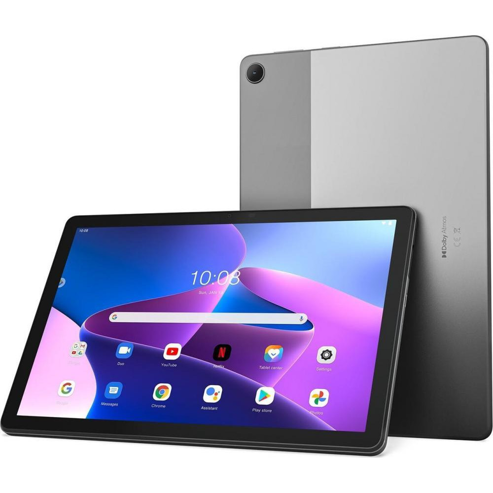 Lenovo Tab M10 (3rd Gen) 4/64GB Wi-Fi Storm Grey + Case  (ZAAE0106UA) - зображення 1