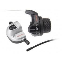   Shimano Шифтер SL-3S41 NEXUS REVO SHIFTER 3-швидк. коротк. грипса, рубашка, трос +BELL