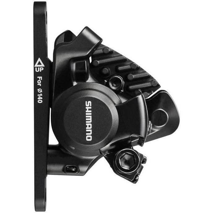 Shimano Механічне диск гальмо BR-RS305-F, FLAT MOUNT передній адаптер 140/160мм, колодка L03A RESIN PAD(W/FI - зображення 1