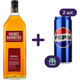   Hankey Bannister Віскі  Original Blended Scotch Whisky 40% 1 л (5010509415293)