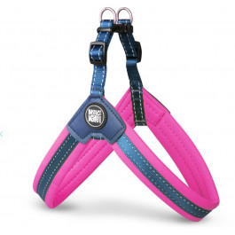   Max & Molly Q-Fit Harness Matrix Pink Шлея, малюнок "Матрікс рожевий" S (4894512017054)