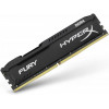 HyperX 16 GB DDR4 2400 MHz Fury Black (HX424C15FB/16) - зображення 1