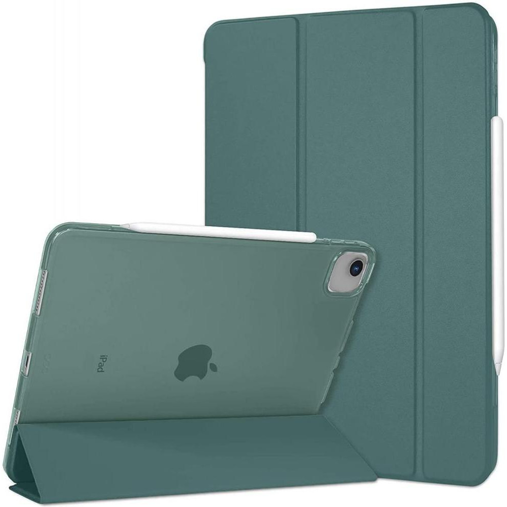 BeCover Чохол-книжка Tri Fold Hard  для Apple iPad Air 13" M2 2024 Dark Green (711723) - зображення 1