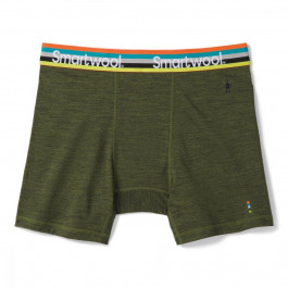   Smartwool Трусы мужские  Men's Merino Sport 150 Boxer Brief Boxed, Moss Green Heather, XXL (SW SW017342.B45-XX