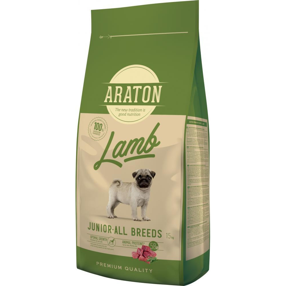 Araton Lamb Junior All Breeds 15 кг (ART45638) - зображення 1