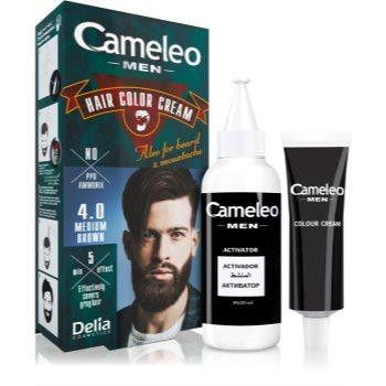 Delia Cosmetics Cameleo Men фарба для волосся відтінок 4.0 Medium Brown 30 мл - зображення 1