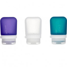   Humangear GoToob+ 3-Pack Small Clear/Purple/Teal (022.0037)