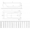 Radaway Mirella 170x75 (WA1-48-170x075) - зображення 3