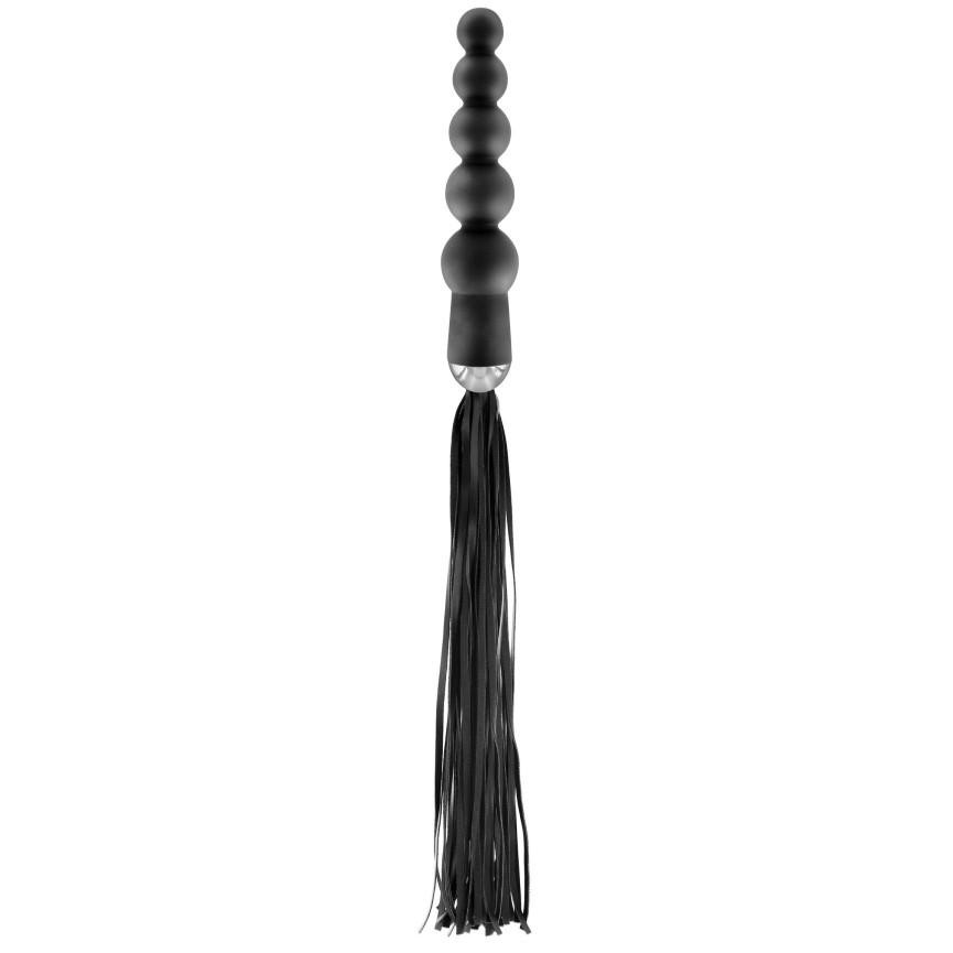 Fetish Tentation Fetish Tentation Whip with Rosary Handle, черный (3479225704029) - зображення 1