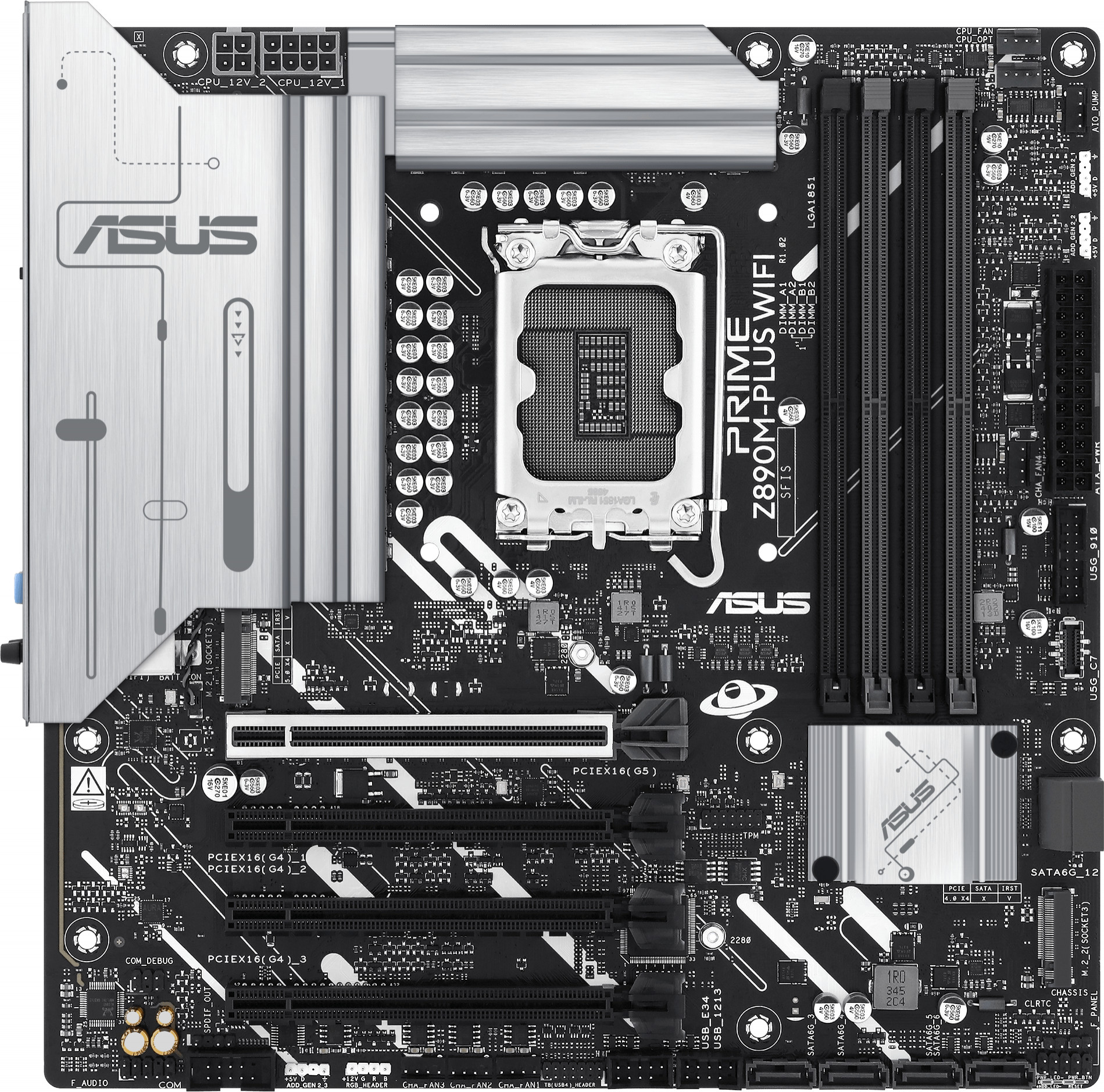 ASUS PRIME Z890M-PLUS WIFI - зображення 1