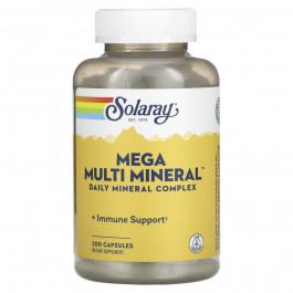   Solaray БАД Мультимінерали, великий комплекс, Multi Mineral, , 200 капсул