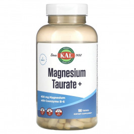   KAL БАД Таурат магнію +, Magnesium Taurate +, , 400 мг, 180 таблеток