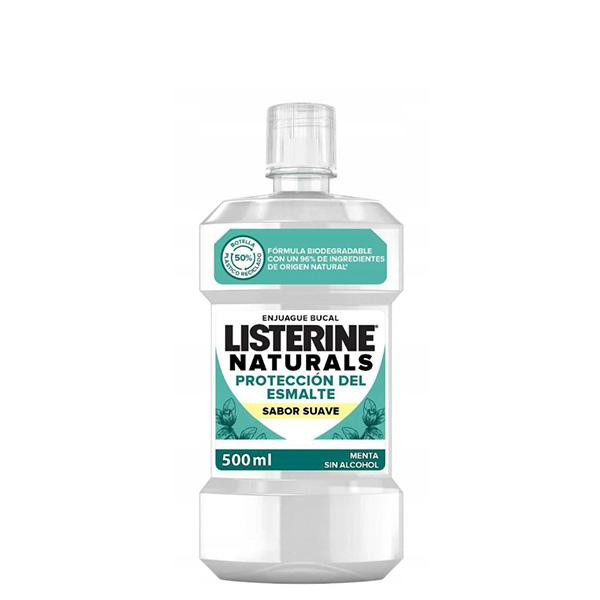 Listerine Ополіскувач  Naturals Teeth Protection без алкоголю (500 мл.) - зображення 1